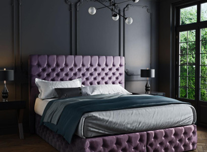 Bedroom Bed Beds Upholstery Double Marriage Hotel Luxury Leather Modern